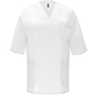 Blouse médicale unisexe manches courtes PANACEA BLANC