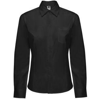 Chemise femme manches longues SOFIA L/S noir