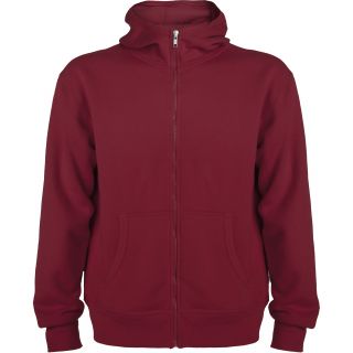 Sweat-shirt capuche avec fermeture éclair MONTBLANC grenat