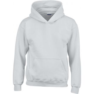 Sweat-shirt enfant à capuche Heavy Blend™ 18500B - White