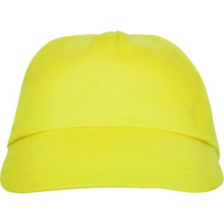 Casquette 5 panneaux BASICA jaune