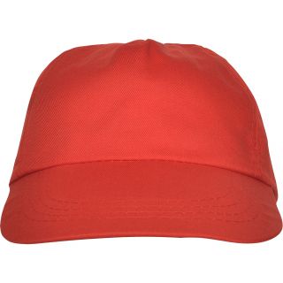 Casquette 5 panneaux BASICA rouge
