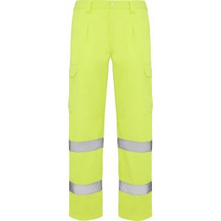 Pantalon haute visibilité ALFA JAUNE FLUO