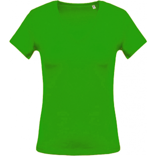 T-shirt femme col V manches courtes K390 - Kelly Green