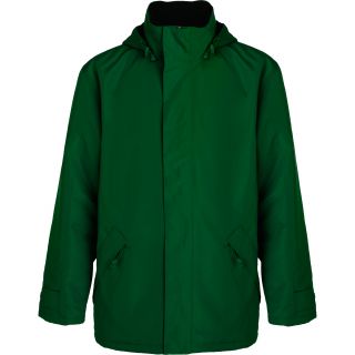 Parka col haut EUROPA vert bouteille