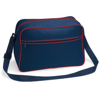 Sac bandoulière Rétro BG14 - French Navy / Classic Red