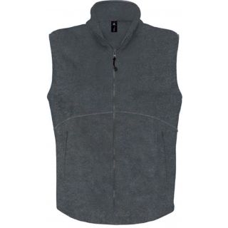 Gilet polaire Traveller+ B&C FU705 - Charcoal