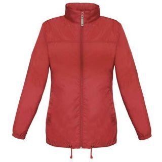 Coupe vent femme sirocco JW902 - Red de face