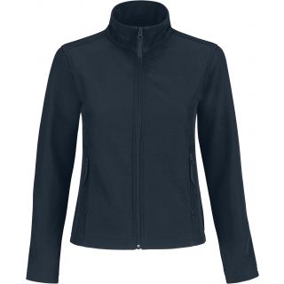 Veste softshell femme ID.701 JWI63 - Navy / Neon Green