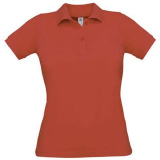 Polo femme manches courtes Safran Pure PW455 - Red