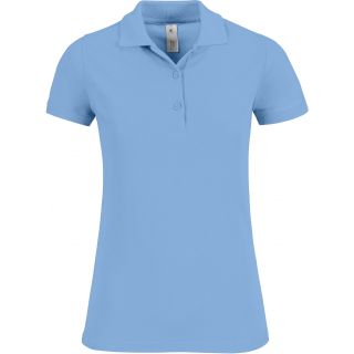 Polo femme Safran Timeless B&C PW457 - Sky Blue