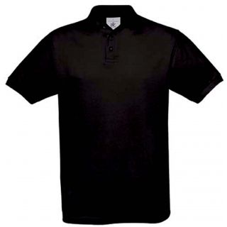 Polo homme manches courtes Safran SAF - Black
