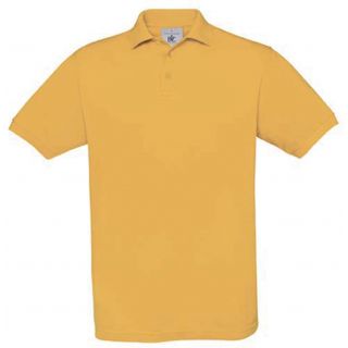 Polo homme manches courtes Safran SAF - Gold