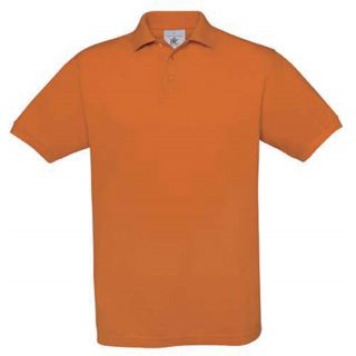 Polo homme manches courtes Safran SAF - Pumpkin Orange