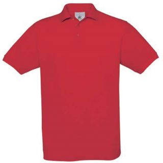 Polo homme manches courtes Safran SAF - Red