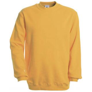 Sweat-shirt col rond manches droites SET B&C - Gold