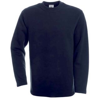 Sweat-shirt homme Open Hem WU610 - Navy