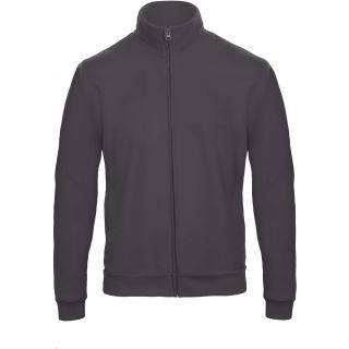 Veste molleton zippée unisexe ID.206 WUI26 - Anthracite