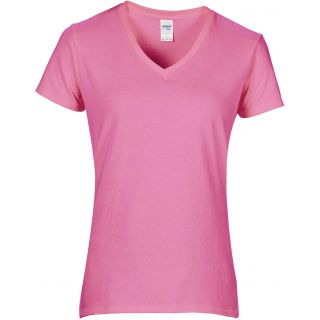 T-shirt Femme Col V Premium GI4100VL - Azalea