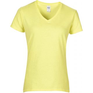 T-shirt Femme Col V Premium GI4100VL - Corn Silk