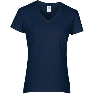 T-shirt Femme Col V Premium GI4100VL - Navy