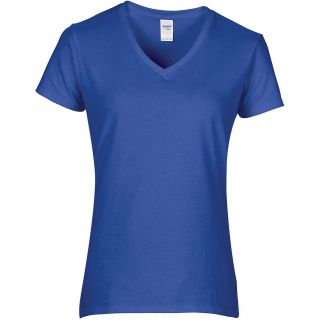 T-shirt Femme Col V Premium GI4100VL - Royal Blue