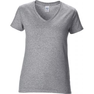 T-shirt Femme Col V Premium GI4100VL - RS Sport Grey