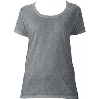 T-shirt femme Softstyle® Deep Scoop 64550L - Graphite Heather
