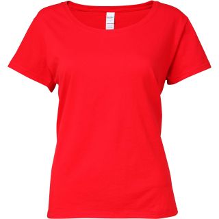 T-shirt femme Softstyle® Deep Scoop 64550L - Red