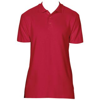 Polo homme Softstyle double piqué GI64800 - Red