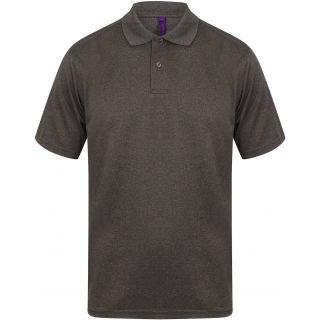 Polo homme Coolplus H475 - Heather Charcoal
