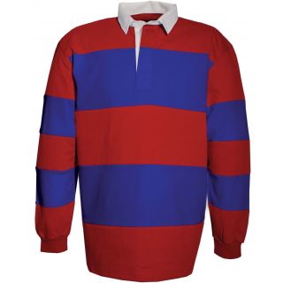 Polo rugby K215 - Red / Royal Blue