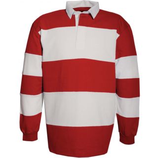 Polo rugby K215 - Red / White