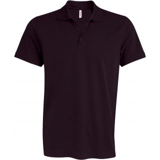 Polo homme manches courtes Mike K239 - Chocolate