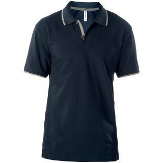 Polo homme manches courtes K246 - Navy / Light Grey