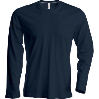 T-shirt homme manches longues col rond K359 - Dark Grey