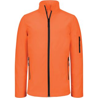 Veste softshell femme K400 - Fluorescent Orange