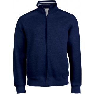 Veste homme molleton zippée K456 - Navy
