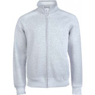 Veste homme molleton zippée K456 - Oxford Grey