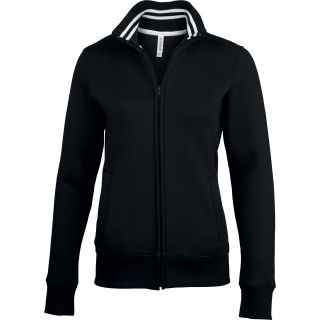 Veste femme molleton zippée K457 - Black