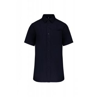 Chemise homme manches courtes Popeline K543 - Navy