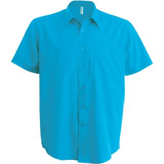 Chemise manches courtes Ace K551 - Bright Turquoise