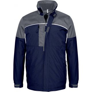 Veste workwear matelassée K6105 - Navy / Convoy Grey
