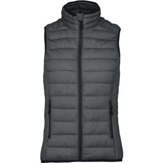 Doudoune légère sans manches femme K6114 - Marl Dark Grey