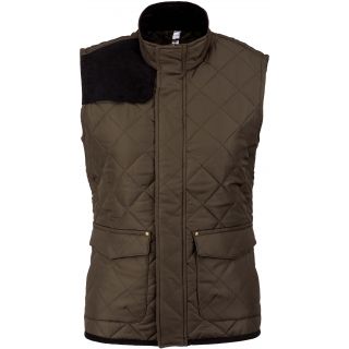 Bodywarmer femme matelassé K6125 - Mossy Green / Black
