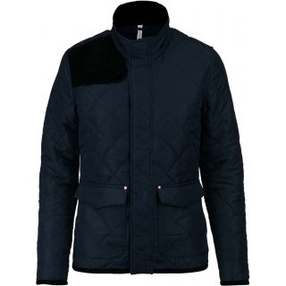 Veste femme matelassée K6127 - Navy / Black