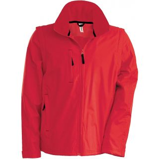 Blouson manches amovibles Score K639 - Red / Black