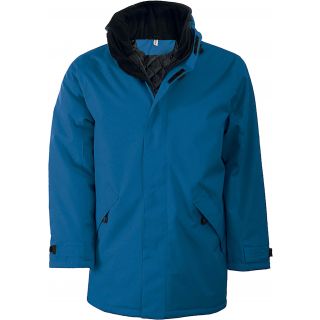 Parka doublure matelassée K677 - Light Royal Blue