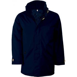 Parka doublure matelassée K677 - Navy