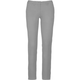 Pantalon femme chino K741 - Fine Grey